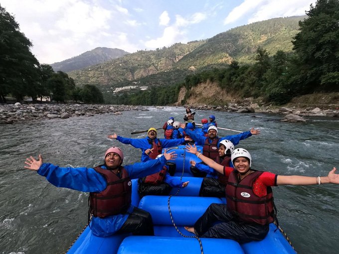 River rafting on the Beas River near Manali