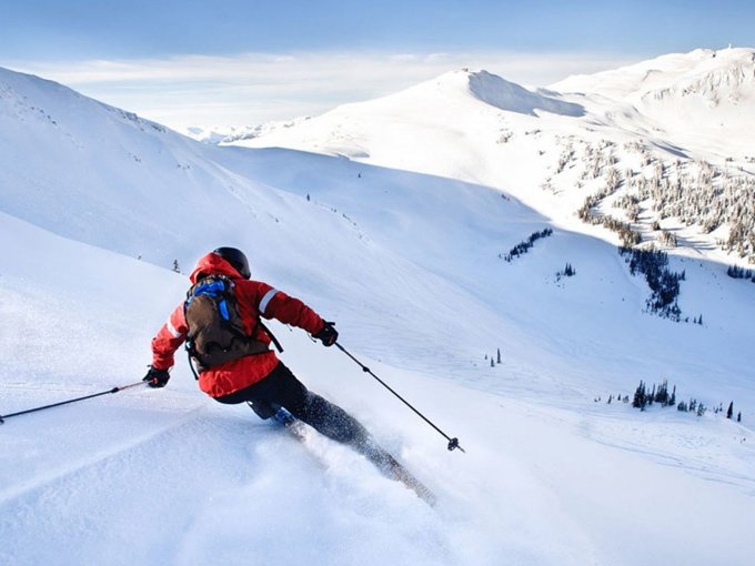 Skiing at Solang Valley Manali